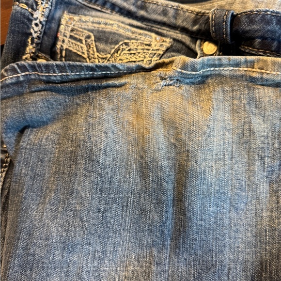 Vigoss Women's Blue Boot Cut Jeans - Picture 6 of 8